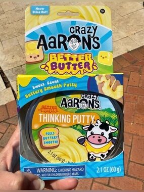 Crazy Aaron’s Better Butter Thinking Putty - Yellow